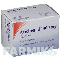 АЦИКЛОСТАД (ACICLOSTAD) 800 мг таблетки 35 шт - Ацикловир STADAPHARM