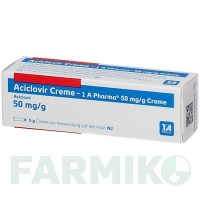 АЦИКЛОВІР (ACICLOVIR) крем 5 г - Ацикловір 1 A PHARMA