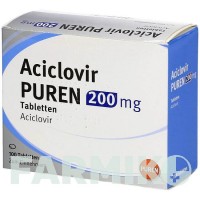 АЦИКЛОВІР (ACICLOVIR) 200 мг таблетки 100 шт - Ацикловір PUREN PHARMA