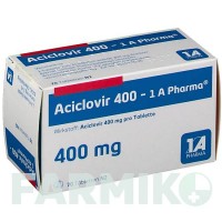 АЦИКЛОВИР (ACICLOVIR) 400 мг таблетки 70 шт - Ацикловир 1 A PHARMA