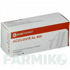 АЦИКЛОВИР (ACICLOVIR) 400 мг таблетки 35 шт - Ацикловир ALIUD PHARMA