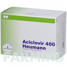 АЦИКЛОВИР (ACICLOVIR) 400 мг таблетки 70 шт - Ацикловир HEUMANN PHARMA