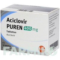 АЦИКЛОВІР (ACICLOVIR) 400 мг таблетки 70 шт - Ацикловір PUREN PHARMA