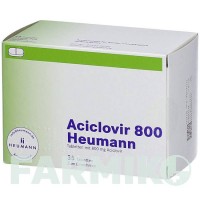 АЦИКЛОВИР (ACICLOVIR) 800 мг таблетки 35 шт - Ацикловир HEUMANN PHARMA