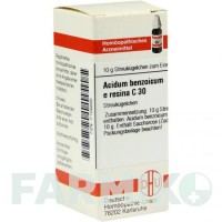 АЦИДУМ БЕНЗОІКУМ (ACIDUM BENZOICUM) C 30 глобули 10 г - Гомеопатія DHU
