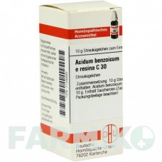 АЦИДУМ БЕНЗОИКУМ (ACIDUM BENZOICUM) C 30 глобули 10 г - Гомеопатия DHU