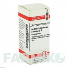 АЦИДУМ БЕНЗОИКУМ (ACIDUM BENZOICUM) D 3 глобули 10 г - Гомеопатия DHU