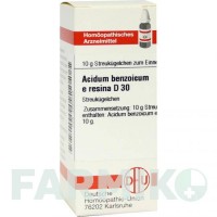 АЦИДУМ БЕНЗОИКУМ (ACIDUM BENZOICUM) D 30 глобули 10 г - Гомеопатия DHU