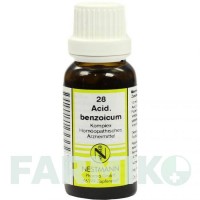 АЦИДУМ БЕНЗОИКУМ (ACIDUM BENZOICUM) раствор 20 мл - Гомеопатия NESTMANN PHARMA