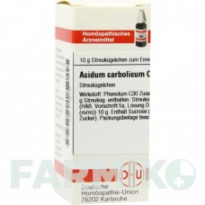 АЦИДУМ КАРБОЛИКУМ (ACIDUM CARBOLICUM) C 30 глобули 10 г - Гомеопатия DHU