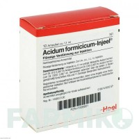 АЦИДУМ ФОРМИЦИКУМ (ACIDUM FORMICICUM) ампулы 10 шт - Гомеопатия BIOLOGISCHE HEILMITTEL HEEL