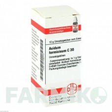 АЦИДУМ ФОРМИЦИКУМ (ACIDUM FORMICICUM) C 30 глобули 10 г - Гомеопатия DHU