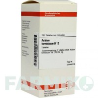 АЦИДУМ ФОРМИЦИКУМ (ACIDUM FORMICICUM) D 12 таблетки 200 шт - Гомеопатия DHU
