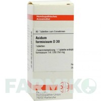 АЦИДУМ ФОРМІЦИКУМ (ACIDUM FORMICICUM) D 30 таблетки 80 шт - Гомеопатія DHU