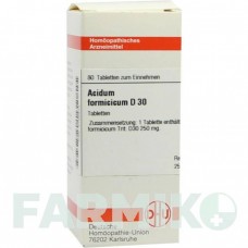 АЦИДУМ ФОРМІЦИКУМ (ACIDUM FORMICICUM) D 30 таблетки 80 шт - Гомеопатія DHU
