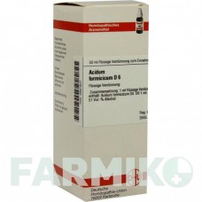 АЦИДУМ ФОРМИЦИКУМ (ACIDUM FORMICICUM) D 6 раствор 50 мл - Гомеопатия DHU
