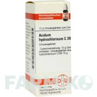 АЦИДУМ ГІДРОХЛОРИКУМ (ACIDUM HYDROCHLORICUM) C 200 глобули 10 г - Гомеопатія DHU