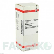 АЦИДУМ ГІДРОХЛОРИКУМ (ACIDUM HYDROCHLORICUM) D 2 розчин 50 мл - Гомеопатія DHU