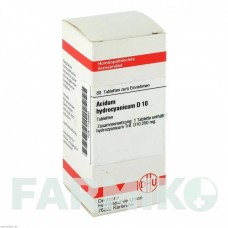 АЦИДУМ ГИДРОЦИАНИКУМ (ACIDUM HYDROCYANICUM) D 10 таблетки 80 шт - Гомеопатия DHU