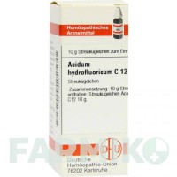 АЦИДУМ ГІДРОФЛЮОРИКУМ (ACIDUM HYDROFLUORICUM) C 12 глобули 10 г - Гомеопатія DHU