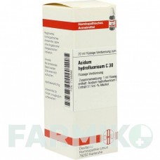 АЦИДУМ ГИДРОФЛЮОРИКУМ (ACIDUM HYDROFLUORICUM) C 30 раствор 20 мл - Гомеопатия DHU