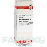 АЦИДУМ ГИДРОФЛЮОРИКУМ (ACIDUM HYDROFLUORICUM) D 12 раствор 20 мл - Гомеопатия DHU