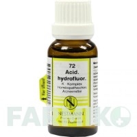 АЦИДУМ ГИДРОФЛЮОРИКУМ (ACIDUM HYDROFLUORICUM) раствор 20 мл - Гомеопатия NESTMANN PHARMA