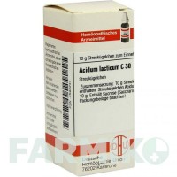 АЦИДУМ ЛАКТИКУМ (ACIDUM LACTICUM) C 30 глобули 10 г - Гомеопатия DHU