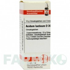 АЦИДУМ ЛАКТИКУМ (ACIDUM LACTICUM) D 30 глобули 10 г - Гомеопатія DHU