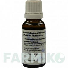 АЦИДУМ МУРИАТИКУМ (ACIDUM MURIATICUM) D 4 раствор 20 мл - Гомеопатия HANOSAN