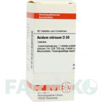АЦИДУМ НИТРИКУМ (ACIDUM NITRICUM) D 30 таблетки 80 шт - Гомеопатия DHU