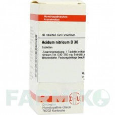 АЦИДУМ НИТРИКУМ (ACIDUM NITRICUM) D 30 таблетки 80 шт - Гомеопатия DHU