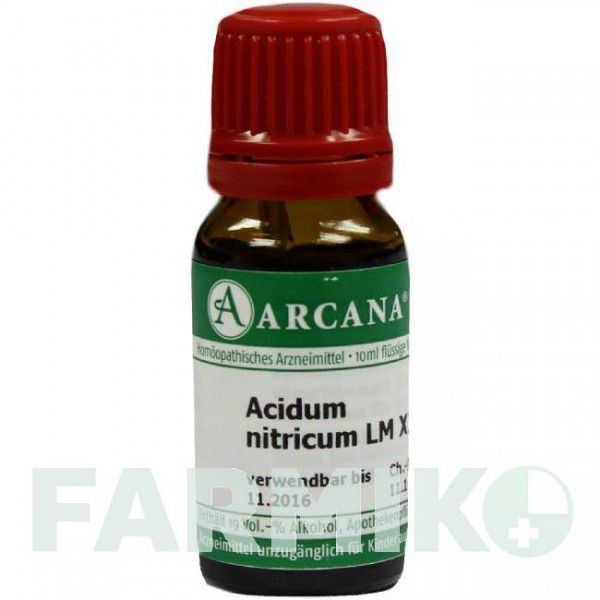 АЦИДУМ НІТРИКУМ (ACIDUM NITRICUM) LM 12 розчин 10 мл - Гомеопатія ARCANA DR.SEWERIN