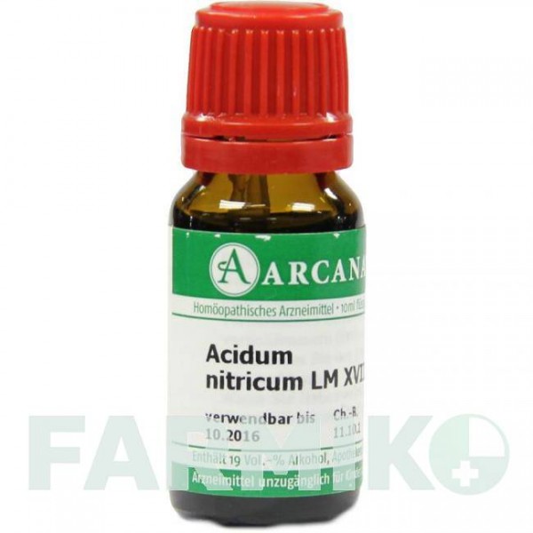 АЦИДУМ НІТРИКУМ (ACIDUM NITRICUM) LM 18 розчин 10 мл - Гомеопатія ARCANA DR.SEWERIN