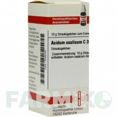 АЦИДУМ ОКСАЛИКУМ (ACIDUM OXALICUM) C 30 глобули 10 г - Гомеопатия DHU