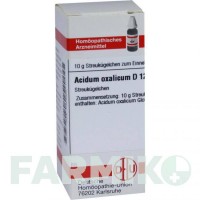 АЦИДУМ ОКСАЛІКУМ (ACIDUM OXALICUM) D 12 глобули 10 г - Гомеопатія DHU