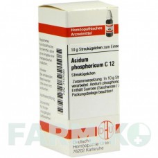 АЦИДУМ ФОСФОРИКУМ (ACIDUM PHOSPHORICUM) C 12 глобули 10 г - Гомеопатия DHU