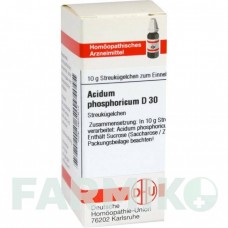 АЦИДУМ ФОСФОРИКУМ (ACIDUM PHOSPHORICUM) D 30 глобули 10 г - Гомеопатия DHU