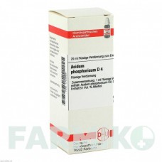 АЦИДУМ ФОСФОРИКУМ (ACIDUM PHOSPHORICUM) D 4 раствор 20 мл - Гомеопатия DHU