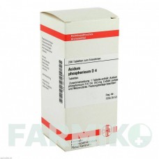 АЦИДУМ ФОСФОРИКУМ (ACIDUM PHOSPHORICUM) D 4 таблетки 200 шт - Гомеопатия DHU