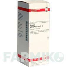 АЦИДУМ ФОСФОРИКУМ (ACIDUM PHOSPHORICUM) D 6 раствор 50 мл - Гомеопатия DHU