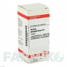 АЦИДУМ ФОСФОРИКУМ (ACIDUM PHOSPHORICUM) D 6 таблетки 80 шт - Гомеопатия DHU