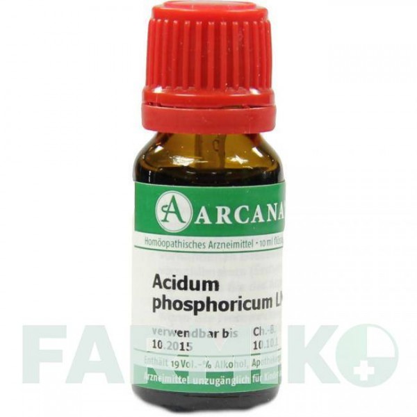 АЦИДУМ ФОСФОРИКУМ (ACIDUM PHOSPHORICUM) LM 30 розчин 10 мл - Гомеопатія ARCANA DR.SEWERIN
