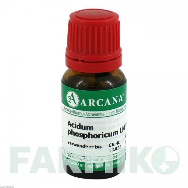 АЦИДУМ ФОСФОРИКУМ (ACIDUM PHOSPHORICUM) LM 6 раствор 10 мл - Гомеопатия ARCANA DR.SEWERIN