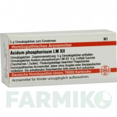 АЦИДУМ ФОСФОРИКУМ (ACIDUM PHOSPHORICUM) LM XII глобули 5 г - Гомеопатия DHU