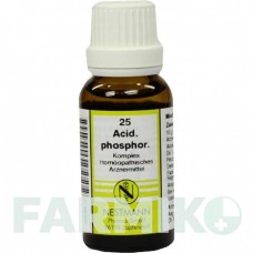 АЦИДУМ ФОСФОРИКУМ (ACIDUM PHOSPHORICUM) раствор 20 мл - Гомеопатия NESTMANN PHARMA