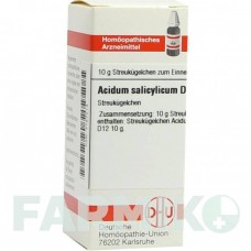 АЦИДУМ САЛИЦИЛИКУМ (ACIDUM SALICYLICUM) D 12 глобули 10 г - Гомеопатия DHU
