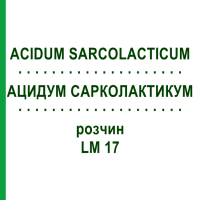 АЦИДУМ САРКОЛАКТИКУМ (ACIDUM SARCOLACTICUM) LM 17 раствор 10 мл - Гомеопатия ARCANA DR.SEWERIN
