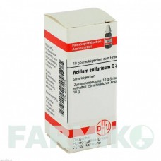 АЦИДУМ СУЛЬФУРИКУМ (ACIDUM SULFURICUM) C 30 глобули 10 г - Гомеопатія DHU