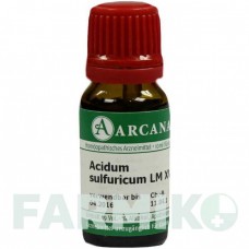 АЦИДУМ СУЛЬФУРИКУМ (ACIDUM SULFURICUM) LM 18 раствор 10 мл - Гомеопатия ARCANA DR.SEWERIN